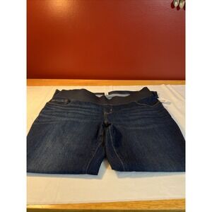 Old Navy Maternity Jeans Size 16 Short Bootcut  Low Front Panel